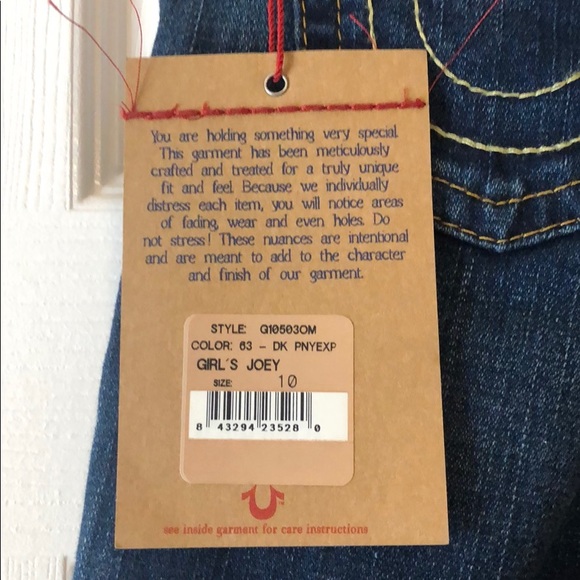 NWT True Religion Jeans - Picture 3 of 5